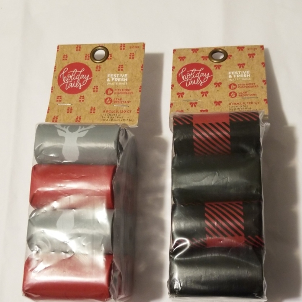 Festive & Fresh waste bags
6 rolls, 120 count